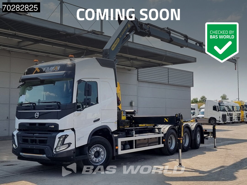 Volvo FMX 500 8X4 NEW! Palfinger PK33002 Crane + PHT22SLD5 Hooklift Lift-Steerign Axle - משאית הרמת וו, משאית מנוף: תמונה 1 Volvo FMX 500 8X4 NEW! Palfinger PK33002 Crane + PHT22SLD5 Hooklift Lift-Steerign Axle - משאית הרמת וו, משאית מנוף: תמונה 1