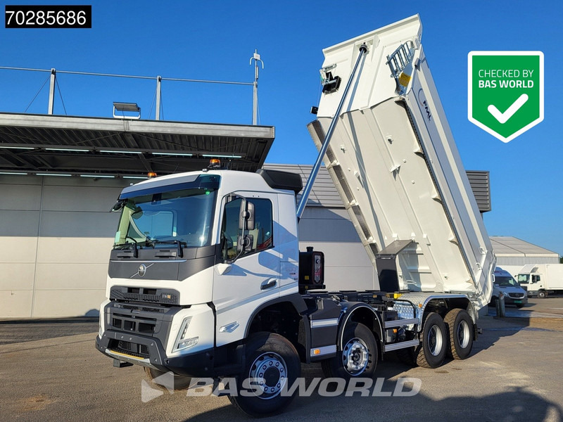 Volvo FMX 500 8X6 NEW! 18m3 KH-Kipper Steelsuspension Big-Axle Automatic Euro 6 - מזהיר: תמונה 1 Volvo FMX 500 8X6 NEW! 18m3 KH-Kipper Steelsuspension Big-Axle Automatic Euro 6 - מזהיר: תמונה 1