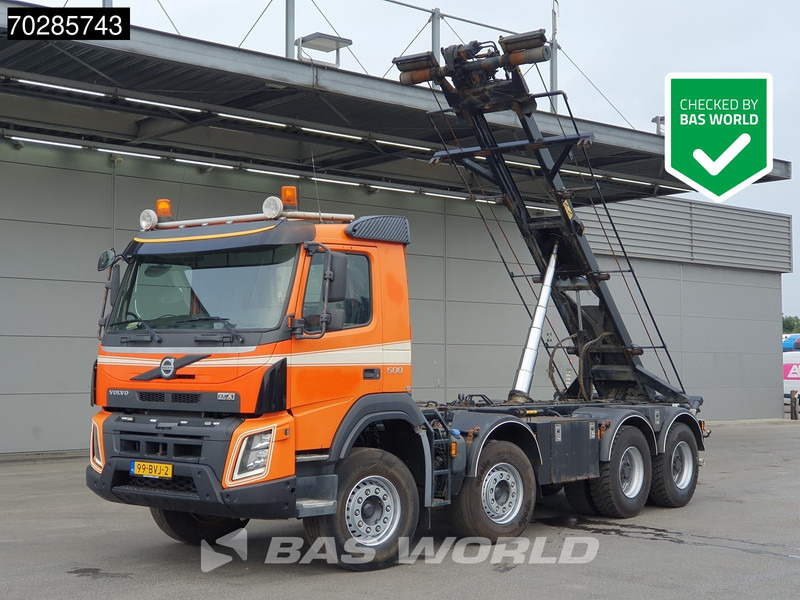 Volvo FMX 500 FMX 8X4 NL-Truck 28tons SAWO 3-Side cable lift Steelsuspension Retarder Automatic Euro 6 - משאית מערכת כבלים: תמונה 1 Volvo FMX 500 FMX 8X4 NL-Truck 28tons SAWO 3-Side cable lift Steelsuspension Retarder Automatic Euro 6 - משאית מערכת כבלים: תמונה 1