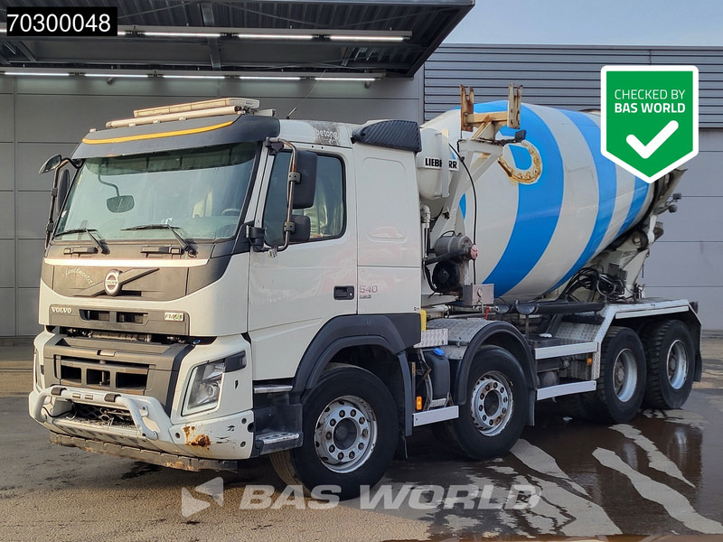 Volvo FMX 540 FMX 8X4 9m3 Liebherr HTM 904 EL Mixer Big-Axle Automatic Euro 6 - משאית מערבלת בטון: תמונה 1 Volvo FMX 540 FMX 8X4 9m3 Liebherr HTM 904 EL Mixer Big-Axle Automatic Euro 6 - משאית מערבלת בטון: תמונה 1