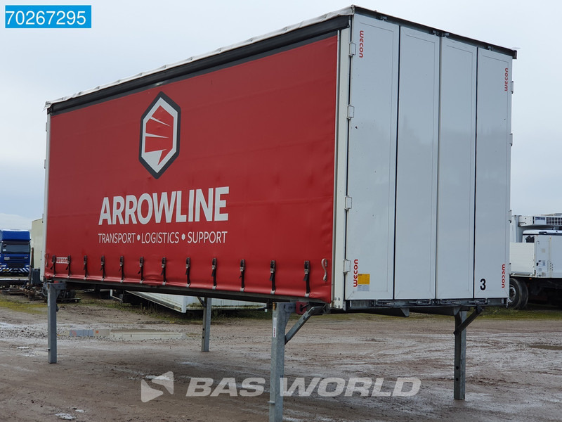 Wecon WPR 715 SG 8X2 Durchladesysteem 20FT / BDF / Wecon - גוף החלפה עם וילונות צד: תמונה 5 Wecon WPR 715 SG 8X2 Durchladesysteem 20FT / BDF / Wecon - גוף החלפה עם וילונות צד: תמונה 5
