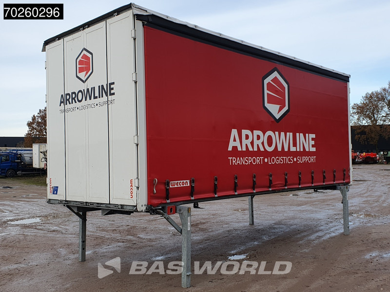 גוף החלפה עם וילונות צד Wecon WPR 715 SG Durchladesysteem / LKW Aufbau auf Stützen: תמונה 7 גוף החלפה עם וילונות צד Wecon WPR 715 SG Durchladesysteem / LKW Aufbau auf Stützen: תמונה 7