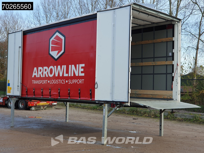 Wecon WPR 715 SG Durchladesysteem WAB Wechselbrücke - גוף החלפה עם וילונות צד: תמונה 2 Wecon WPR 715 SG Durchladesysteem WAB Wechselbrücke - גוף החלפה עם וילונות צד: תמונה 2