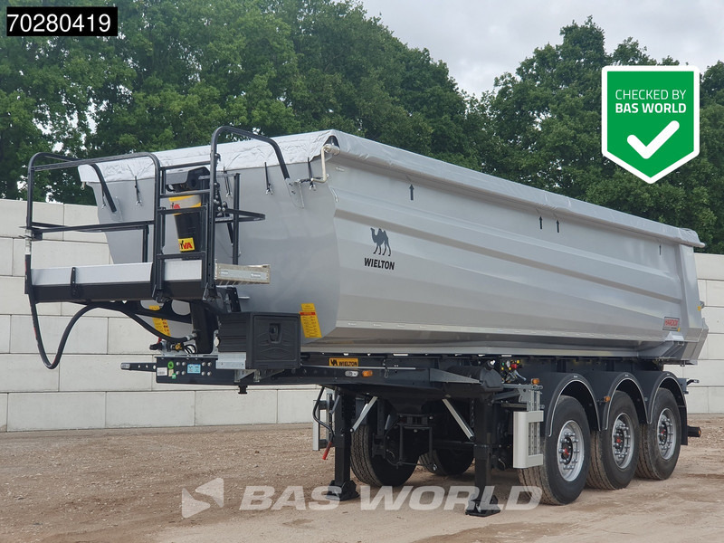 Wielton NW-3 NEW Liftachse 24m3 - סמיטריילר עם מזהיר: תמונה 1 Wielton NW-3 NEW Liftachse 24m3 - סמיטריילר עם מזהיר: תמונה 1