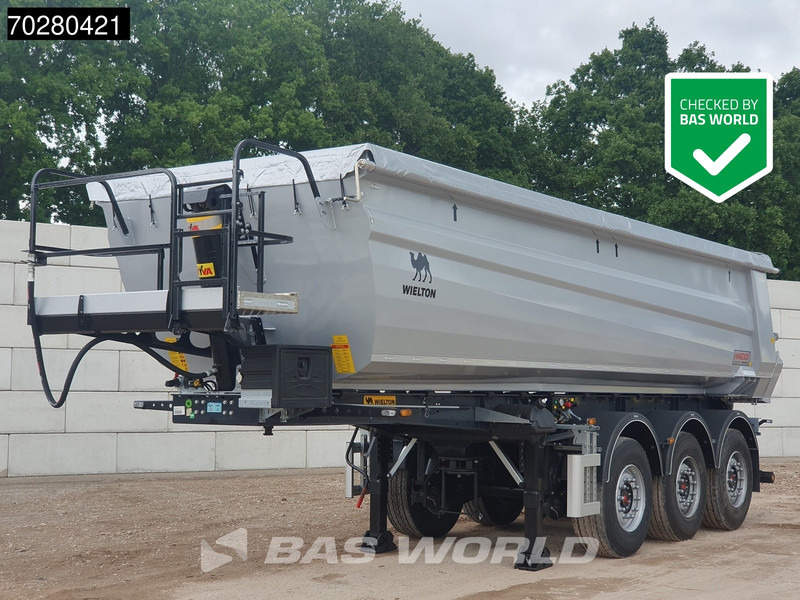 Wielton NW-3 NEW Liftachse 24m3 - סמיטריילר עם מזהיר: תמונה 1 Wielton NW-3 NEW Liftachse 24m3 - סמיטריילר עם מזהיר: תמונה 1