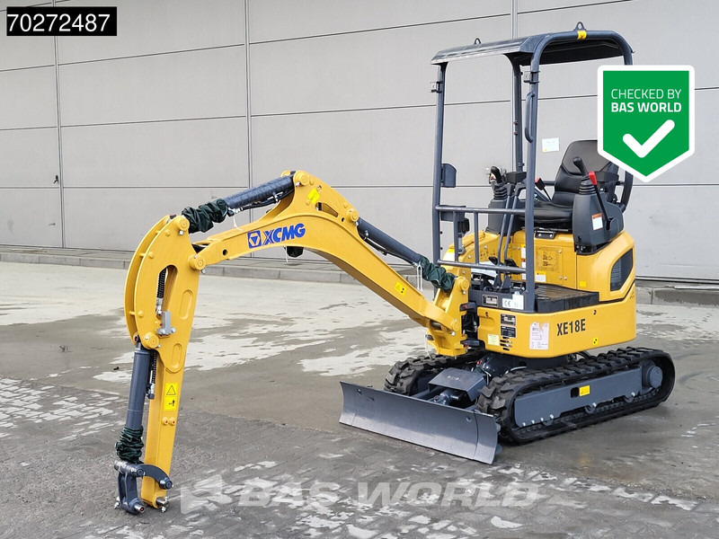XCMG XE18 E 2 YEARS FACTORY WARRANTY - KUBOTA ENGINE - מיני מחפר: תמונה 1 XCMG XE18 E 2 YEARS FACTORY WARRANTY - KUBOTA ENGINE - מיני מחפר: תמונה 1