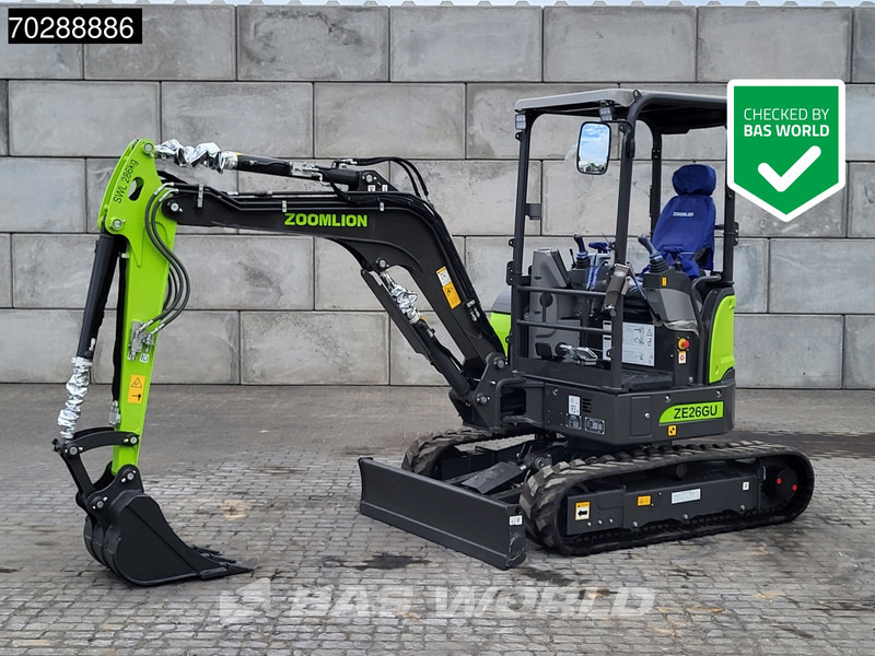 Zoomlion ZE26 GU - מיני מחפר: תמונה 1 Zoomlion ZE26 GU - מיני מחפר: תמונה 1