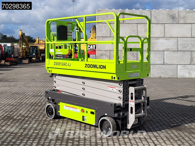 Zoomlion ZS0812AC-Li 8 M - Factory Warranty - CE-Certified - מכונת בנייה: תמונה 5 Zoomlion ZS0812AC-Li 8 M - Factory Warranty - CE-Certified - מכונת בנייה: תמונה 5