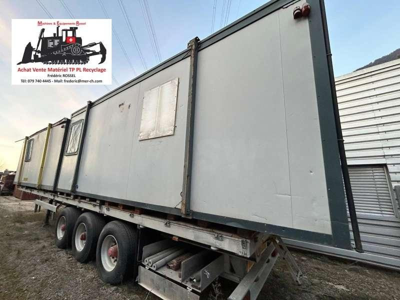 15 M2 - Lot de 2 avec remorque (départ Suisse) - מכולת בנייה: תמונה 1 15 M2 - Lot de 2 avec remorque (départ Suisse) - מכולת בנייה: תמונה 1