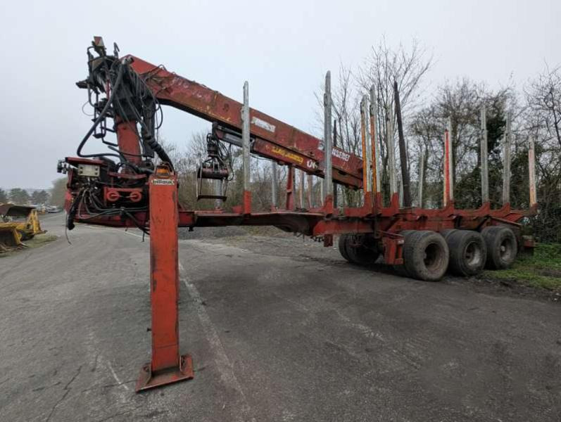 Billaud GRUMIERE 3 ESSIEUX - סמיטריילר עץ: תמונה 1 Billaud GRUMIERE 3 ESSIEUX - סמיטריילר עץ: תמונה 1