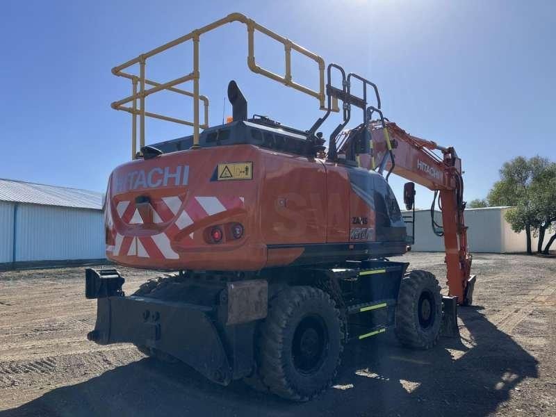 Hitachi ZX180W-7 - מחפר גלגלים: תמונה 4 Hitachi ZX180W-7 - מחפר גלגלים: תמונה 4