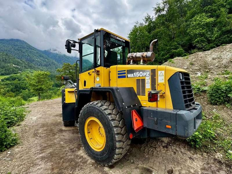 Komatsu WA150PZ-5 - מעמיס גלגלים: תמונה 4 Komatsu WA150PZ-5 - מעמיס גלגלים: תמונה 4