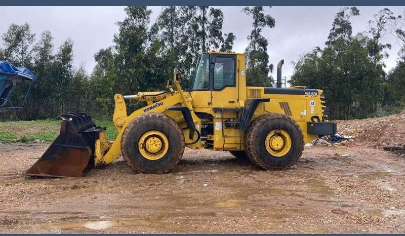Komatsu WA470-3A - מעמיס גלגלים: תמונה 3 Komatsu WA470-3A - מעמיס גלגלים: תמונה 3