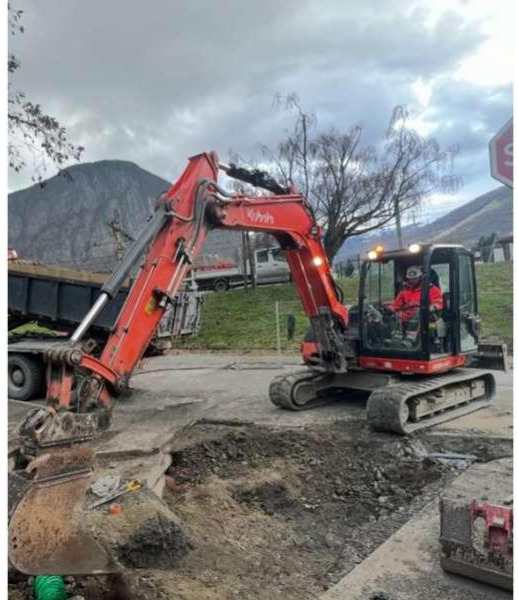 Kubota KX080-4A - מחפר סורק: תמונה 1 Kubota KX080-4A - מחפר סורק: תמונה 1