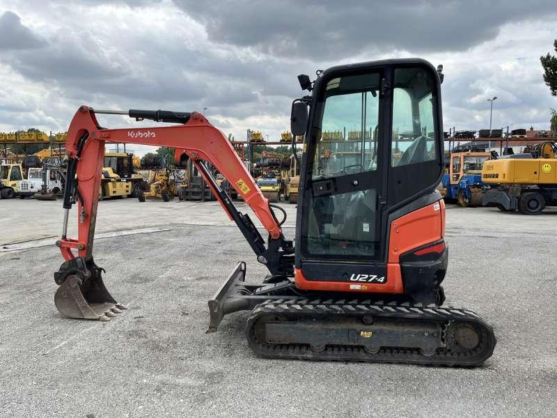 Kubota U27-4 - מיני מחפר: תמונה 4 Kubota U27-4 - מיני מחפר: תמונה 4