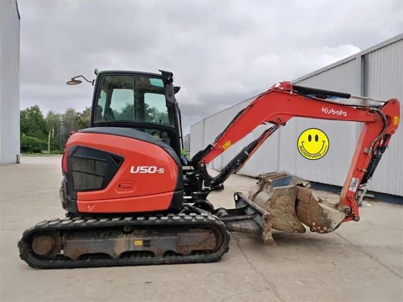 Kubota U50-5 - מיני מחפר: תמונה 3 Kubota U50-5 - מיני מחפר: תמונה 3
