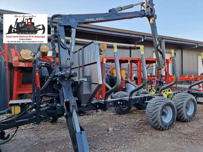 Palms GRUMIERE 2 ESSIEUX - קרון נגרר ליערות: תמונה 1 Palms GRUMIERE 2 ESSIEUX - קרון נגרר ליערות: תמונה 1