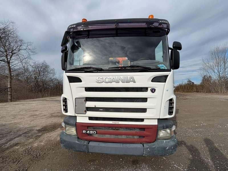 Scania R420 - משאית צד נופל/ שטוחה: תמונה 4 Scania R420 - משאית צד נופל/ שטוחה: תמונה 4