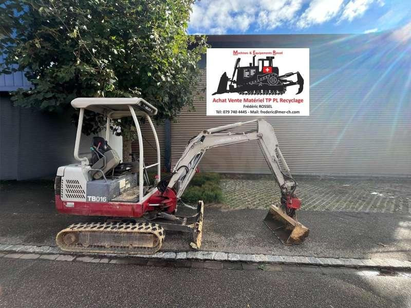 Takeuchi TB016 - מיני מחפר: תמונה 1 Takeuchi TB016 - מיני מחפר: תמונה 1