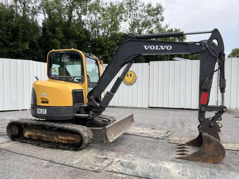 Volvo ECR58 - מיני מחפר: תמונה 1 Volvo ECR58 - מיני מחפר: תמונה 1