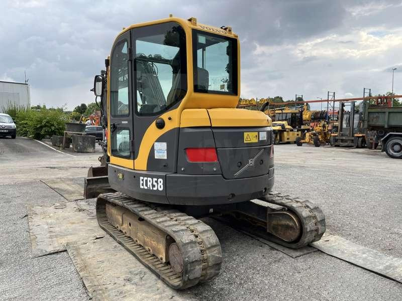 Volvo ECR58 - מיני מחפר: תמונה 5 Volvo ECR58 - מיני מחפר: תמונה 5