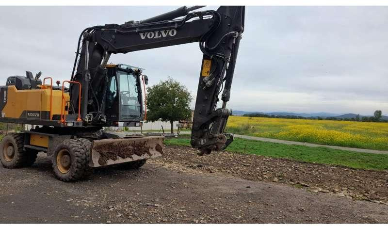 Volvo EW180E - מחפר גלגלים: תמונה 3 Volvo EW180E - מחפר גלגלים: תמונה 3