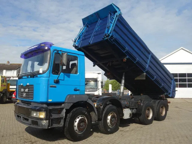 MAN 41-414 MEILLER KIPPER 8X4,MANUAL POMP - מזהיר: תמונה 2 MAN 41-414 MEILLER KIPPER 8X4,MANUAL POMP - מזהיר: תמונה 2