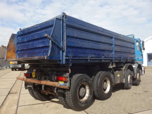 MAN 41-414 MEILLER KIPPER 8X4,MANUAL POMP - מזהיר: תמונה 4 MAN 41-414 MEILLER KIPPER 8X4,MANUAL POMP - מזהיר: תמונה 4