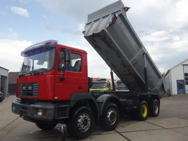 MAN FE 410 8x4 kipper,manual feulpomp,steel kipper - מזהיר: תמונה 1 MAN FE 410 8x4 kipper,manual feulpomp,steel kipper - מזהיר: תמונה 1
