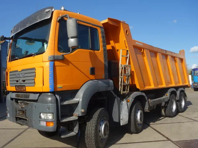 MAN TGA 41-440 8X6 MANUAL GEARBOX 22M3 MEILLER TIPPER - מזהיר: תמונה 3 MAN TGA 41-440 8X6 MANUAL GEARBOX 22M3 MEILLER TIPPER - מזהיר: תמונה 3