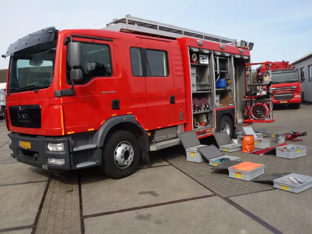 MAN TGM 15-250 FOAM TANK WATERTANK JOHNSTAD PUMP,AIRCO - משאית אש: תמונה 1 MAN TGM 15-250 FOAM TANK WATERTANK JOHNSTAD PUMP,AIRCO - משאית אש: תמונה 1
