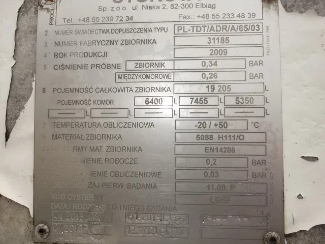 Scania R380 6X2 19200 LITER TANK,MANUAL GEARBOX - משאית מכל: תמונה 5 Scania R380 6X2 19200 LITER TANK,MANUAL GEARBOX - משאית מכל: תמונה 5