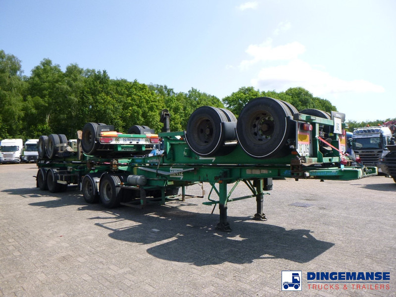 ASCA Stack 4 x container trailer + dolly 20-30-40-45 ft - מוביל מכולות/ משאית החלפת גוף: תמונה 2 ASCA Stack 4 x container trailer + dolly 20-30-40-45 ft - מוביל מכולות/ משאית החלפת גוף: תמונה 2