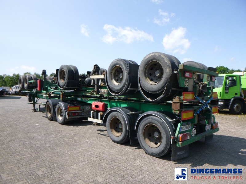 ASCA Stack 4 x container trailer + dolly 20-30-40-45 ft - מוביל מכולות/ משאית החלפת גוף: תמונה 3 ASCA Stack 4 x container trailer + dolly 20-30-40-45 ft - מוביל מכולות/ משאית החלפת גוף: תמונה 3