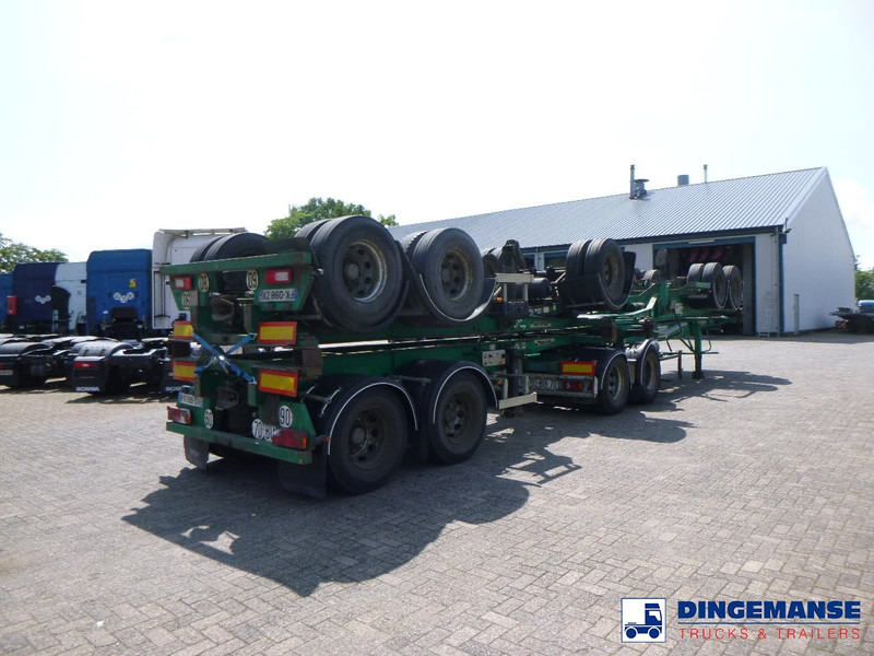 ASCA Stack 4 x container trailer + dolly 20-30-40-45 ft - מוביל מכולות/ משאית החלפת גוף: תמונה 4 ASCA Stack 4 x container trailer + dolly 20-30-40-45 ft - מוביל מכולות/ משאית החלפת גוף: תמונה 4