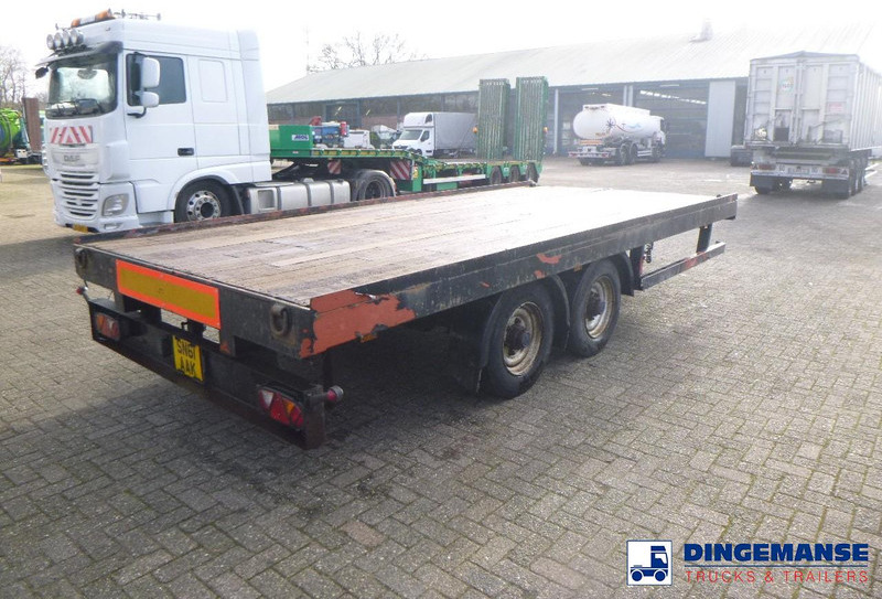 Adcliffe 2-axle drawbar platform trailer 7 t - קרון נגרר צד נופל/ שטוח: תמונה 4 Adcliffe 2-axle drawbar platform trailer 7 t - קרון נגרר צד נופל/ שטוח: תמונה 4