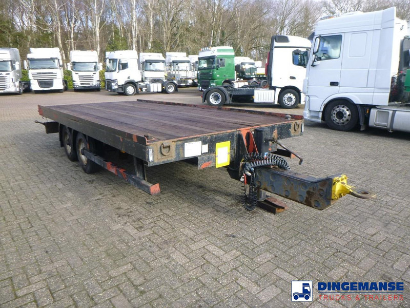 Adcliffe 2-axle drawbar platform trailer 7 t - קרון נגרר צד נופל/ שטוח: תמונה 2 Adcliffe 2-axle drawbar platform trailer 7 t - קרון נגרר צד נופל/ שטוח: תמונה 2