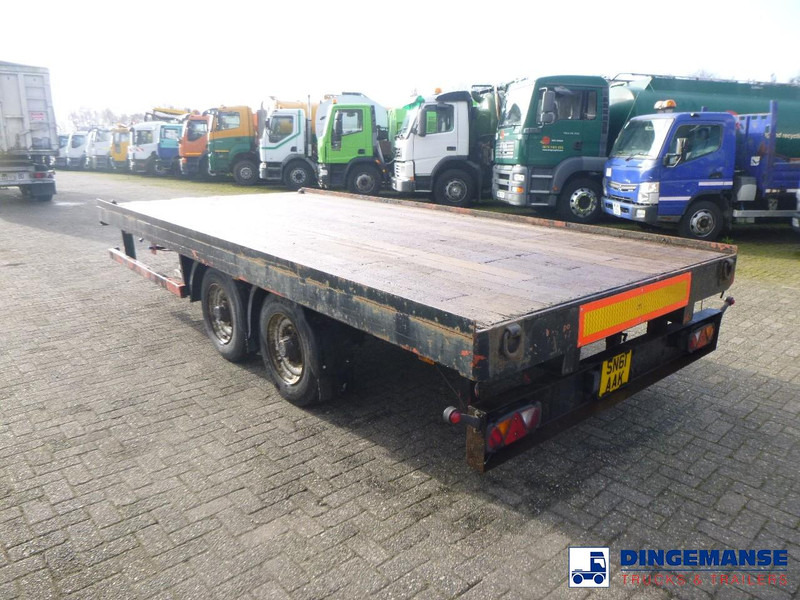 Adcliffe 2-axle drawbar platform trailer 7 t - קרון נגרר צד נופל/ שטוח: תמונה 3 Adcliffe 2-axle drawbar platform trailer 7 t - קרון נגרר צד נופל/ שטוח: תמונה 3