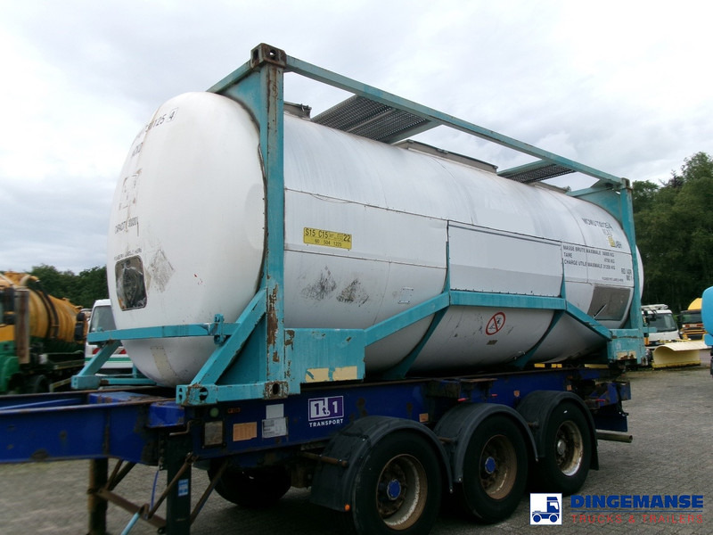 BSLT Chemical tank container inox L4BH / 20 ft / 30 m3 / IMO 1 - מכל אחסון: תמונה 1 BSLT Chemical tank container inox L4BH / 20 ft / 30 m3 / IMO 1 - מכל אחסון: תמונה 1
