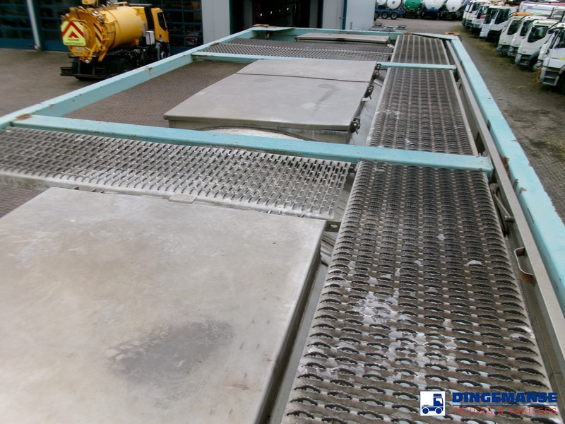 מכל אחסון BSLT Chemical tank container inox L4BH / 20 ft / 30 m3 / IMO 1: תמונה 9