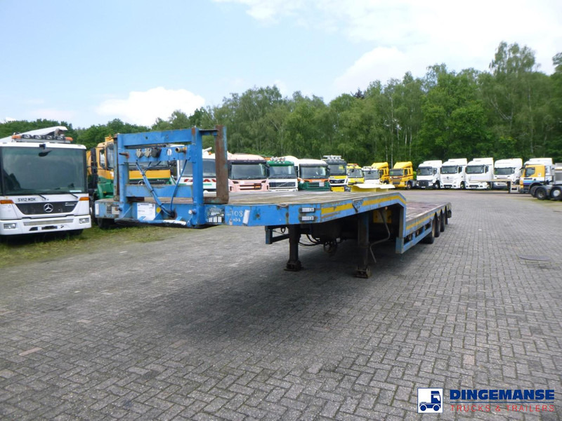 Broshuis 3-axle semi-lowbed trailer 45 t / extendable - סמיטריילר עם מטען נמוך: תמונה 1 Broshuis 3-axle semi-lowbed trailer 45 t / extendable - סמיטריילר עם מטען נמוך: תמונה 1