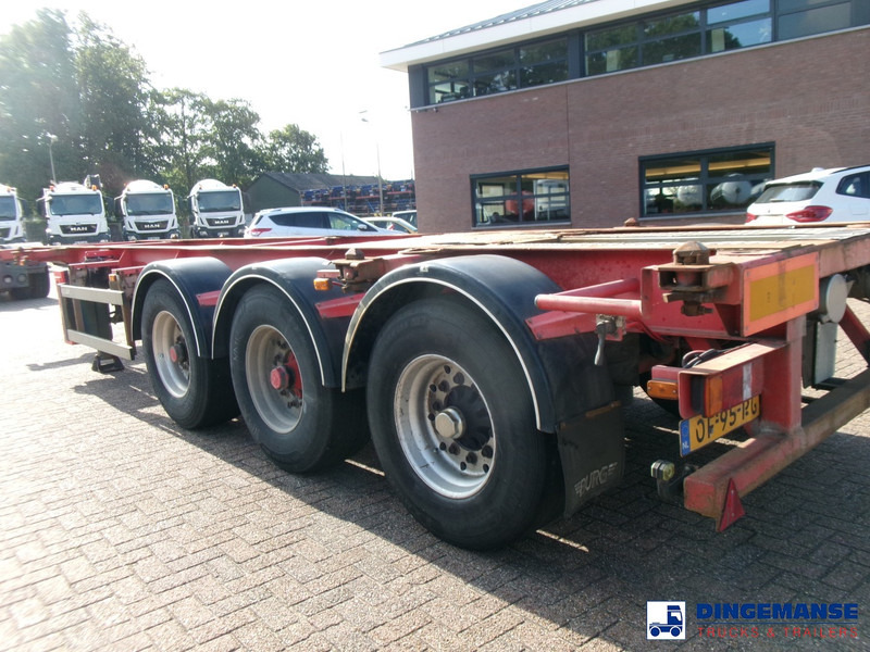 Burg 3-axle container chassis 20,30 ft + ADR - סמיטריילר מוביל מכולות/ החלפת גוף: תמונה 3 Burg 3-axle container chassis 20,30 ft + ADR - סמיטריילר מוביל מכולות/ החלפת גוף: תמונה 3