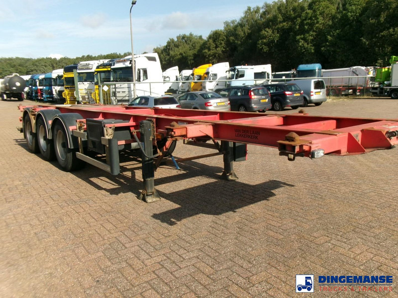 Burg 3-axle container chassis 20,30 ft + ADR - סמיטריילר מוביל מכולות/ החלפת גוף: תמונה 2 Burg 3-axle container chassis 20,30 ft + ADR - סמיטריילר מוביל מכולות/ החלפת גוף: תמונה 2