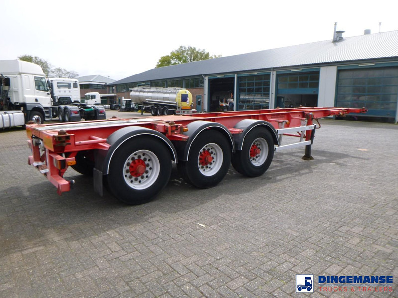 Burg 3-axle container chassis 20-30 ft - סמיטריילר מוביל מכולות/ החלפת גוף: תמונה 4 Burg 3-axle container chassis 20-30 ft - סמיטריילר מוביל מכולות/ החלפת גוף: תמונה 4
