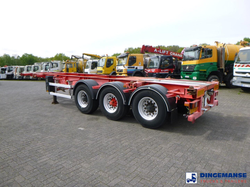 Burg 3-axle container chassis 20-30 ft - סמיטריילר מוביל מכולות/ החלפת גוף: תמונה 3 Burg 3-axle container chassis 20-30 ft - סמיטריילר מוביל מכולות/ החלפת גוף: תמונה 3