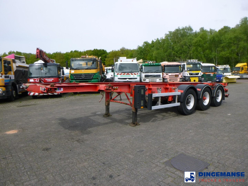 Burg 3-axle container chassis 20-30 ft - סמיטריילר מוביל מכולות/ החלפת גוף: תמונה 1 Burg 3-axle container chassis 20-30 ft - סמיטריילר מוביל מכולות/ החלפת גוף: תמונה 1