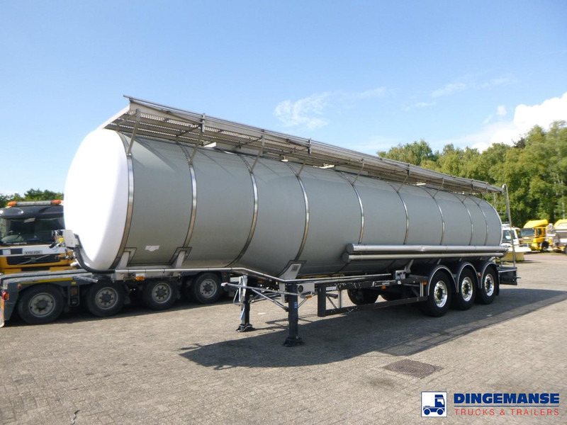 Burg Food tank inox 35.2 m3 / 3 comp - סמיטריילר מכל: תמונה 1 Burg Food tank inox 35.2 m3 / 3 comp - סמיטריילר מכל: תמונה 1