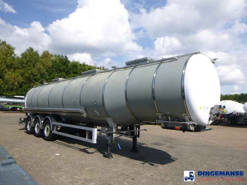 Burg Food tank inox 35.2 m3 / 3 comp - סמיטריילר מכל: תמונה 2 Burg Food tank inox 35.2 m3 / 3 comp - סמיטריילר מכל: תמונה 2