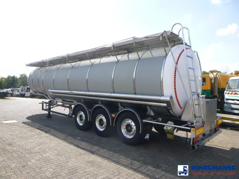 Burg Food tank inox 35.2 m3 / 3 comp - סמיטריילר מכל: תמונה 3 Burg Food tank inox 35.2 m3 / 3 comp - סמיטריילר מכל: תמונה 3