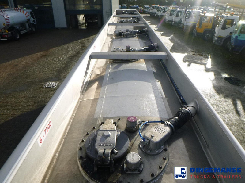 סמיטריילר מכל COBO Fuel tank alu 44.7 m3 / 6 comp: תמונה 15